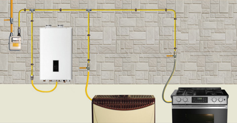 Indoor gas appliances